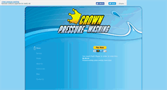 Desktop Screenshot of crownpressurewashing.com